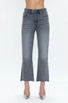 Pistola Ally High Rise Vintage Ankle Boot Jeans In Earl Grey Vintage