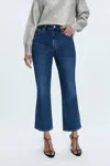 Pistola Ally Highrise Vintage Ankle Bootcut Jeans In Victory In Multi