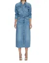Pistola Denim Amira Midi Dress In Marcel In Multi