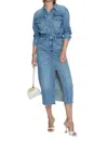 Pistola Denim Amira Midi Dress In Marcel In Multi