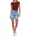 Pistola Andie Denim Short In Notion In Blue