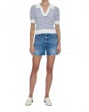 Pistola Andie High Rise Vintage Short In Thesis In Multi