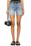 Pistola Andie High Rise Vintage Cut Off Short In Notion In Blue