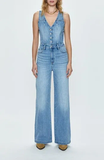 PISTOLA PISTOLA ARIA DENIM JUMPSUIT