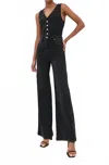 Pistola Aria Jumpsuit In Black In Black