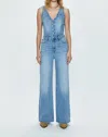Pistola Aria Jumpsuit In Essence In Blue