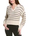 Pistola Arlo Polo Sweater In Beige