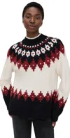 Pistola Astrid Pullover Sweater In White