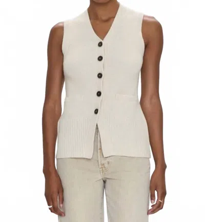 PISTOLA AUDRA VEST IN SOFT DOVE