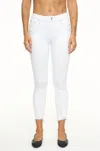 Pistola Audrey Crop Jean In Seashell In Multi