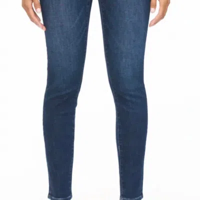 Pistola Audrey Mid Rise Skiiny Jeans In Blue