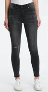 Pistola Audrey Mid Rose Skinny Jean Lisbon In Grey