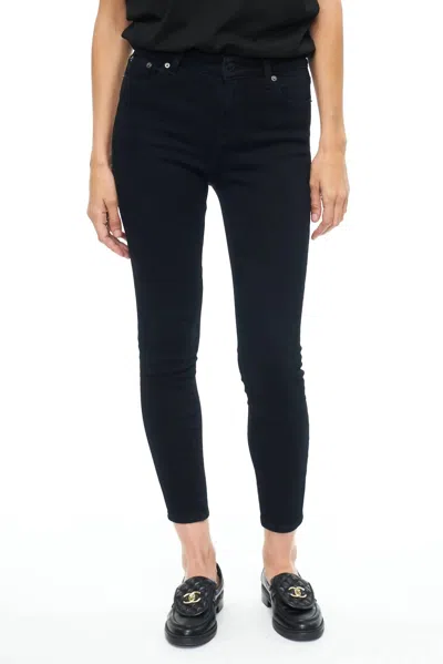 Pistola Audrey Skinny Jeans In Dark Vinyl In Multi