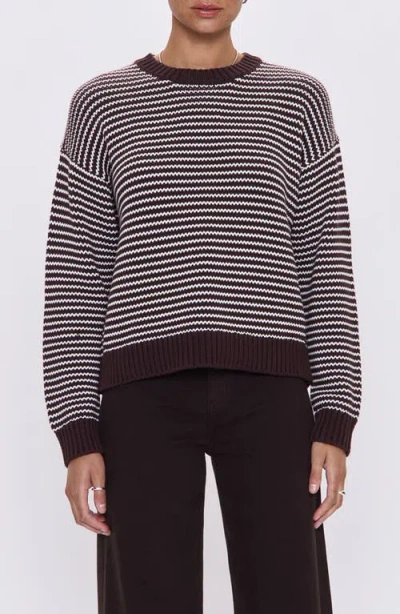 Pistola Aura Stripe Sweater In Brown
