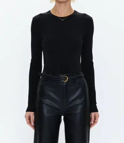 Pistola Bailey Bodysuit In Noir In Black