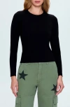 Pistola Bailey Long Sleeve Rib T-shirt In Noir