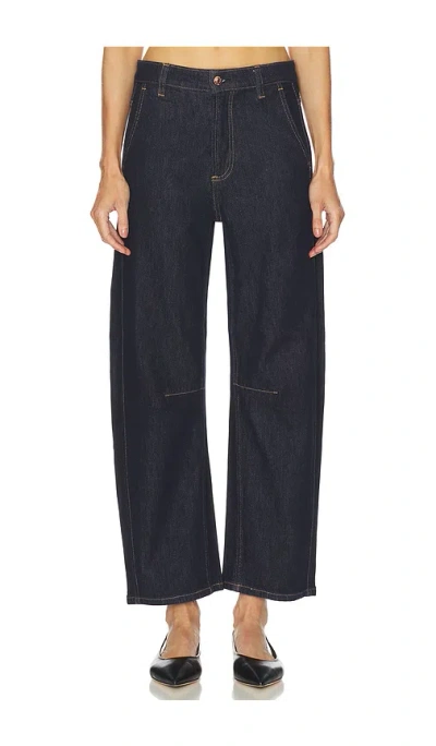 Pistola Beau Seamed Horseshoe Jeans In Black