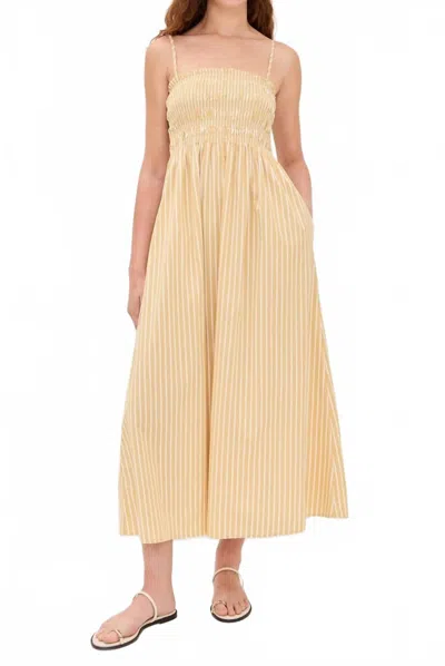 PISTOLA BIANCA DRESS IN BEACH SAND STRIPE