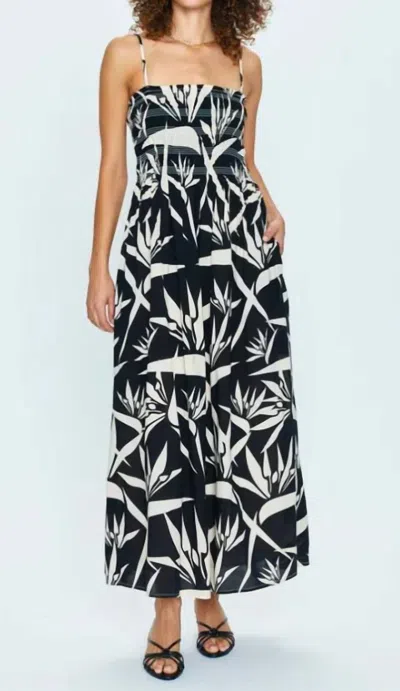 Pistola Bianca Dress In Birds Of Paradise In Bird Of Paradise