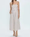 Pistola Bianca Smocked Bodice Dress In Tiramisu Stripe In Multi