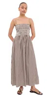 Pistola Bianca Dress Java Stripe In Multi