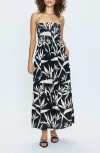 Pistola Bianca Dress In Birds Of Paradise In Bird Of Paradise