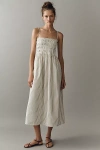 Pistola Bianca Sleeveless A-line Maxi Dress In Green