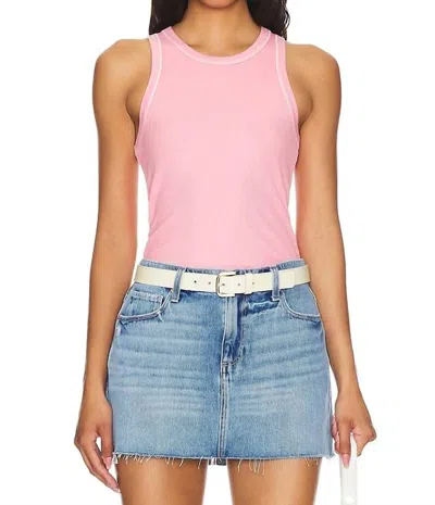 Pistola Blake Tank Top In Pink Lemonade