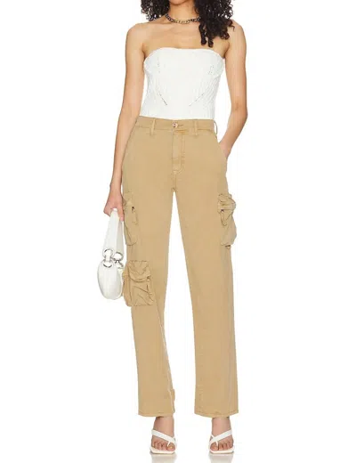 Pistola Bobbi Cargos Pants In Coconut In Brown