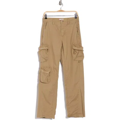 Pistola Bobbie Utility Cargo Jeans In Coconut