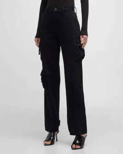 Pistola Bobbie Utility Loose Straight Pant In Abyss