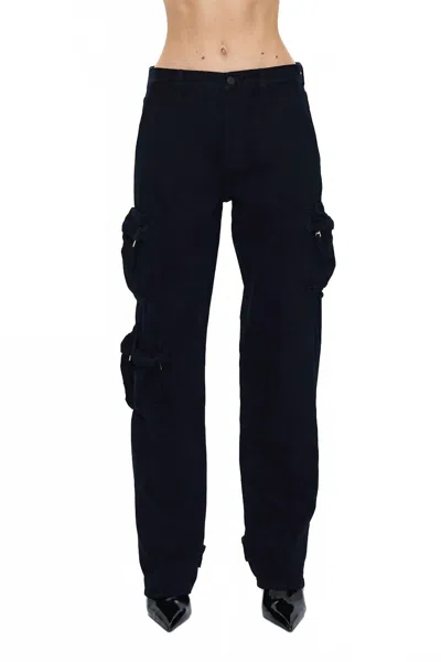 Pistola Bobbie Utility Pant In Abyss In Black