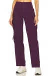 Pistola Bobbie Utility Pant In Purple