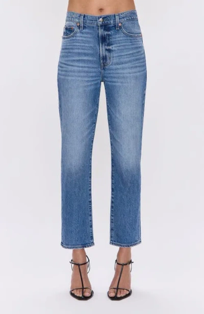 Pistola Bri Ankle Straight Leg Jeans In Blue