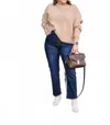 Pistola Bri High Rise Slim In Focus In Blue