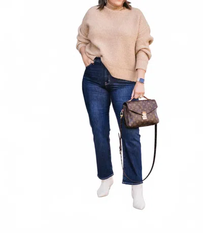 Pistola Bri High Rise Slim In Focus In Blue