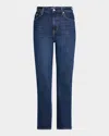 Pistola Bri High-rise Slim Straight Jeans In Focus