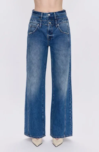 PISTOLA PISTOLA CALEB HIGH WAIST WIDE LEG JEANS