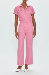 PISTOLA CAMPBELL COTTON UTILITY JUMPSUIT