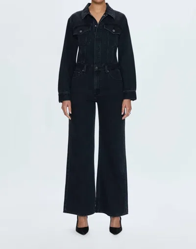 Pistola Cannon Long Sleeve Jumpsuit In Slope In Multi