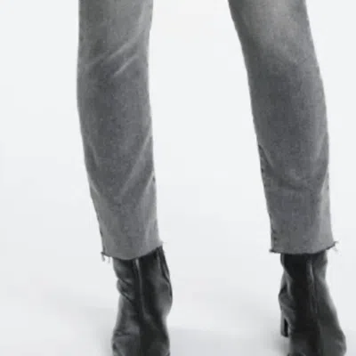 Pistola Cara High Riser Vintage Skinny Jean In Gray