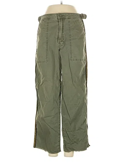 Pre-owned Pistola Cargo Pants In Green