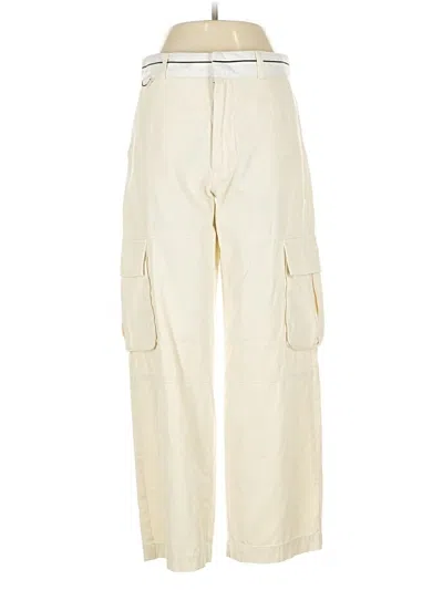 Pre-owned Pistola Cargo Pants In White