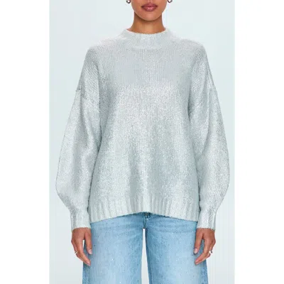 PISTOLA PISTOLA CARLEN MOCK NECK OVERSIZE SWEATER