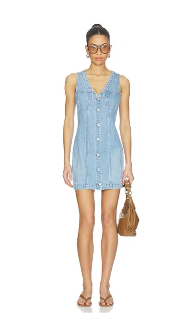 Pistola Carmel Mini Dress In Blue