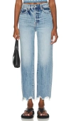 Pistola Cassie Super High Rise Straight Crop Jeans In Era Vintage In Era Vintage