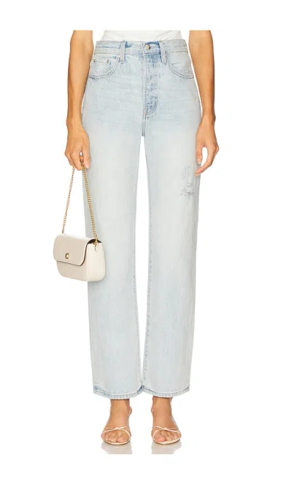 Pistola Cassie High Rise Crop Straight In Blue
