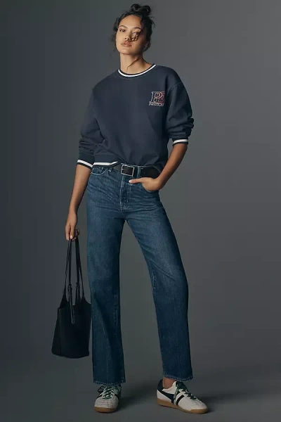 PISTOLA CASSIE HIGH-RISE CROP STRAIGHT JEANS