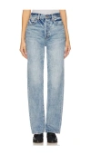 Pistola Cassie High Rise Straight In Blue
