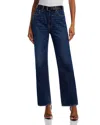 Pistola Bri High-rise Slim Straight Jeans In Cultivate